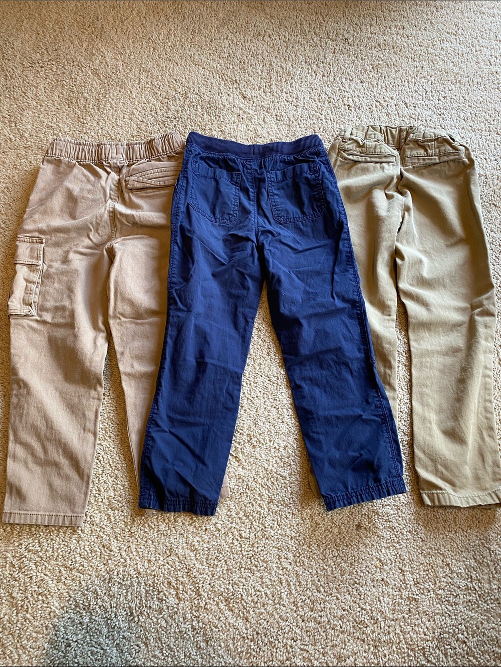 Boys Casual Pants Bundle - Navy and Tan Shades - Picture 6 of 6